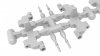 MiniArt 37050 T-55 RMSh WORKABLE TRACK LINKS. EARLY TYPE (1:35)